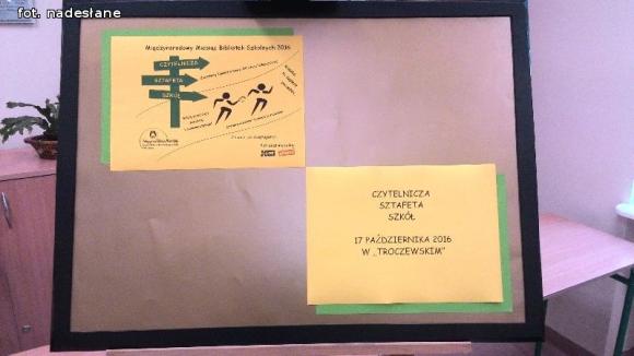 Czytelnicza Sztafeta w Zespole Szkół nr 2 w Kutnie