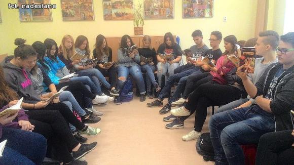 Czytelnicza Sztafeta w Zespole Szkół nr 2 w Kutnie