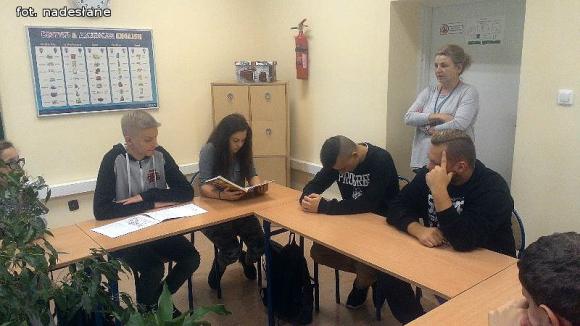 Czytelnicza Sztafeta w Zespole Szkół nr 2 w Kutnie