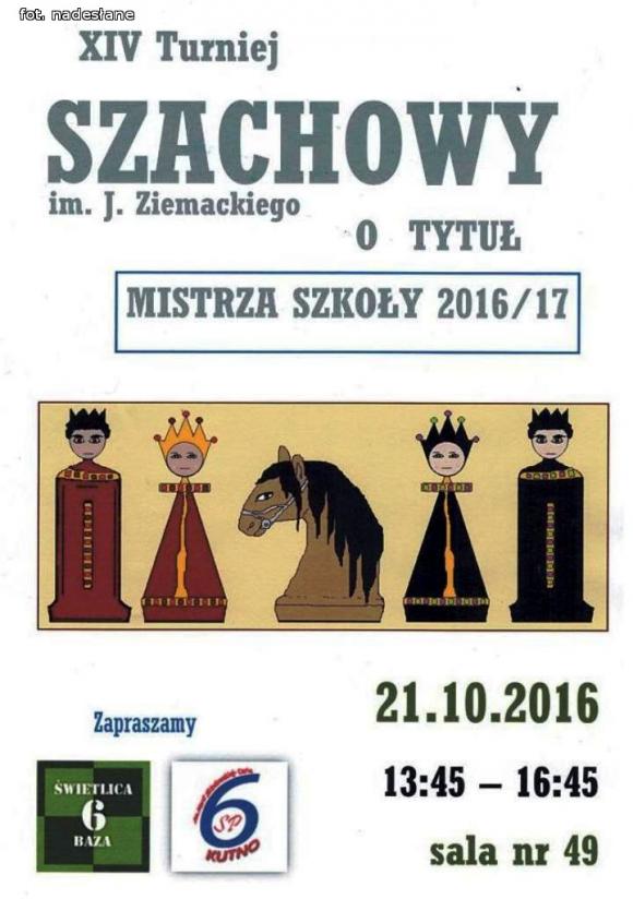 XIV Turniej Szachowy im. J. Ziemackiego w 
