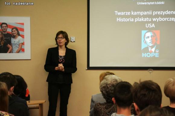 O kulturze, obyczajach, potrawach i plakatach wyborczych USA