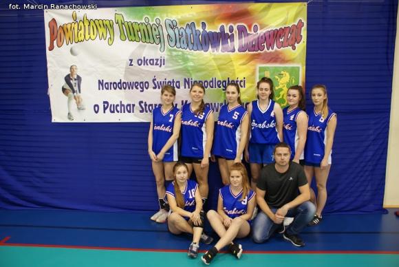 I LO im. J.H. Dąbrowskiego Kutno zwyciężyło w IX Turnieju Niepodległości w Siatkówce Dziewcząt