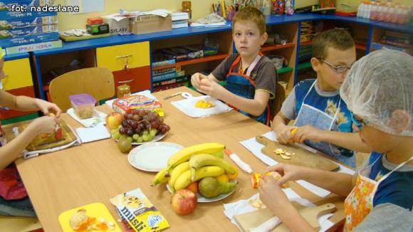 Śniadanie daje moc w szkole w Strzegocinie