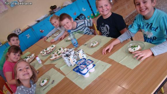 Śniadanie daje moc w szkole w Strzegocinie