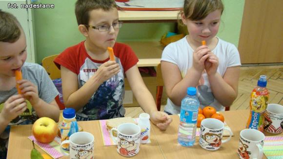 Śniadanie daje moc w szkole w Strzegocinie