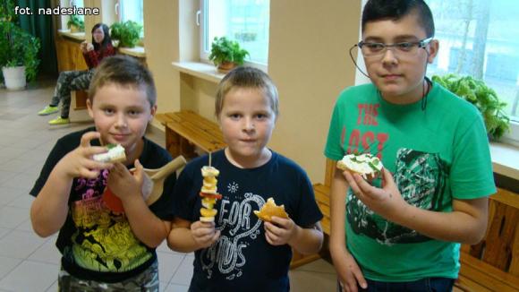 Śniadanie daje moc w szkole w Strzegocinie