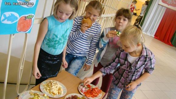 Śniadanie daje moc w szkole w Strzegocinie