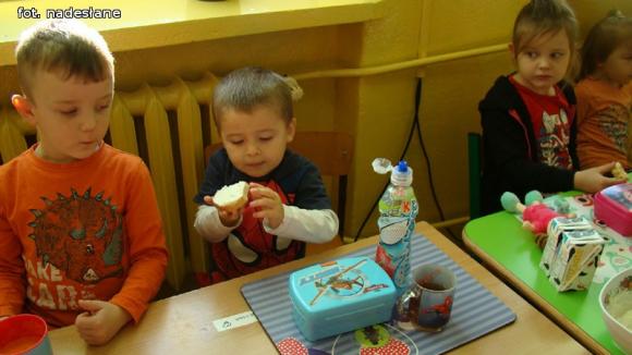 Śniadanie daje moc w szkole w Strzegocinie