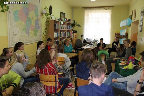 Czytelnicza sztafeta szkół w Zespole Szkół Nr 1 w Żychlinie