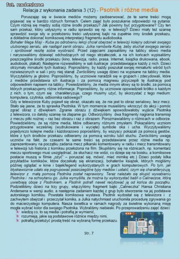 Postępy świetlicy 6. Baza w Megamisji