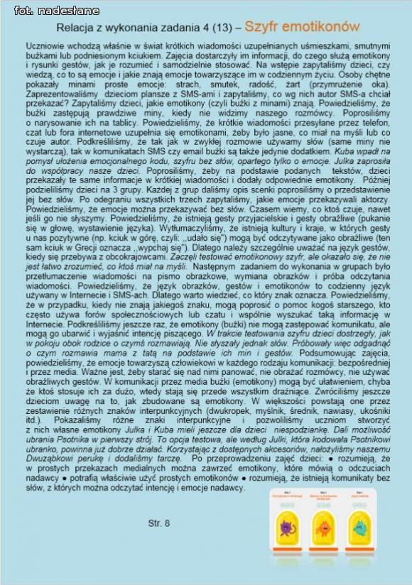 Postępy świetlicy 6. Baza w Megamisji