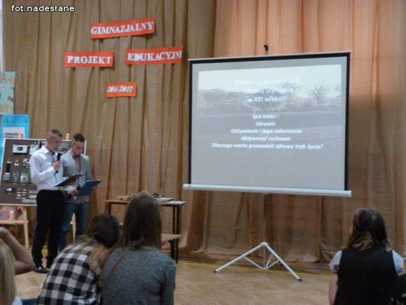 Dzień Projektu Edukacyjnego w Gimnazjum nr 3