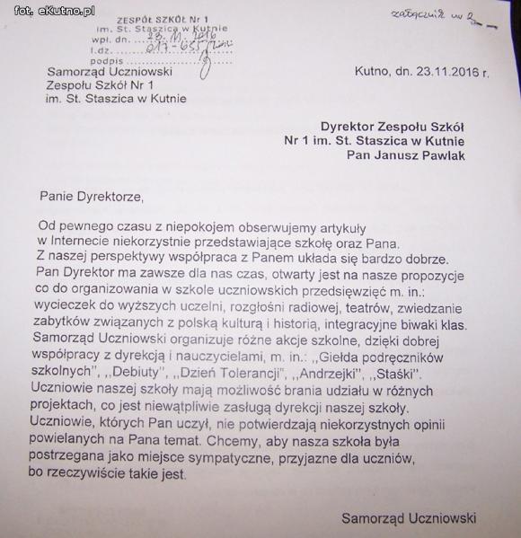 Zdaniem Rady Powiatu skargi Związku Zawodowego Nauczycieli ze 