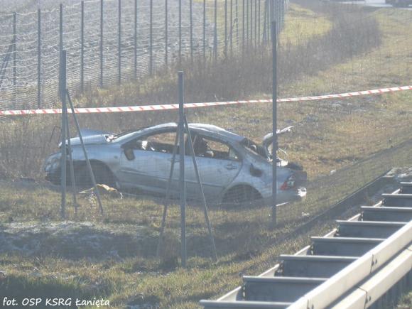 Śmiertelny wypadek na A1. Uwaga korki i objazd
