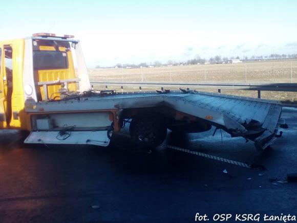 Śmiertelny wypadek na A1. Uwaga korki i objazd