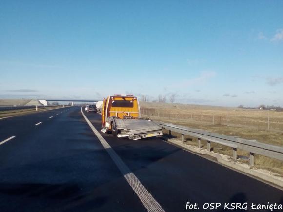 Śmiertelny wypadek na A1. Uwaga korki i objazd
