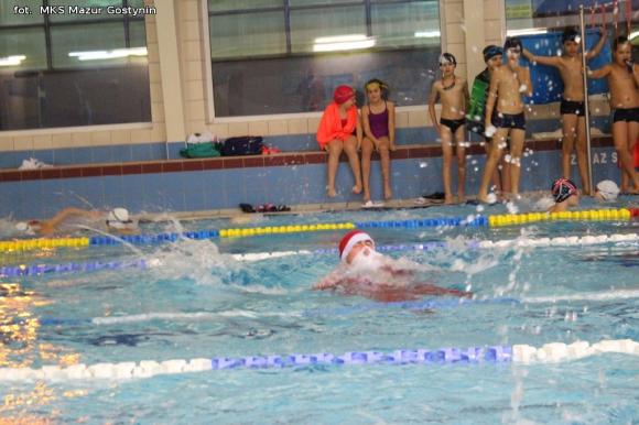 Nasi pływacy na Zawodach Mikołajkowych w Gostyninie