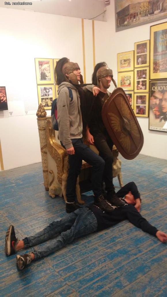 Gimnazjaliści z Trójki  w świecie filmu