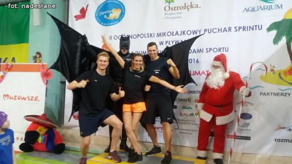 Nasi pływacy na  Pucharze Sprintu w Ostrołęce