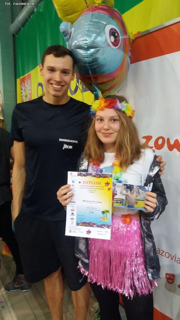 Nasi pływacy na  Pucharze Sprintu w Ostrołęce