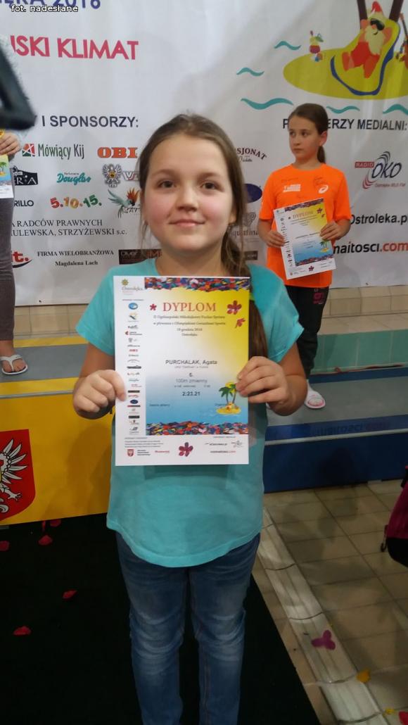 Nasi pływacy na  Pucharze Sprintu w Ostrołęce