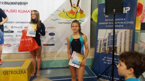 Nasi pływacy na  Pucharze Sprintu w Ostrołęce