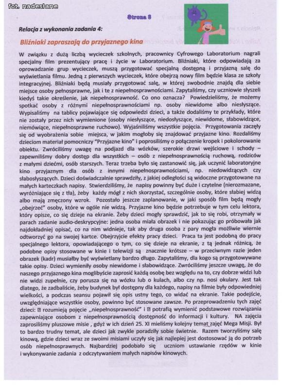 Kolejne przygody z MegaMisją Fundacji Orange w Szkole Podstawowej nr 6