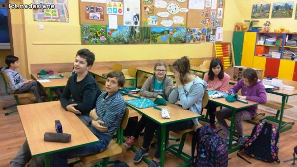 Kółko Scrabble Koło Szyn świątecznie