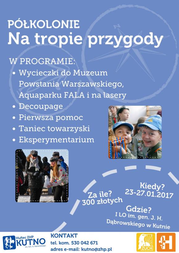 Zimowe półkolonie Na Tropie Przygody