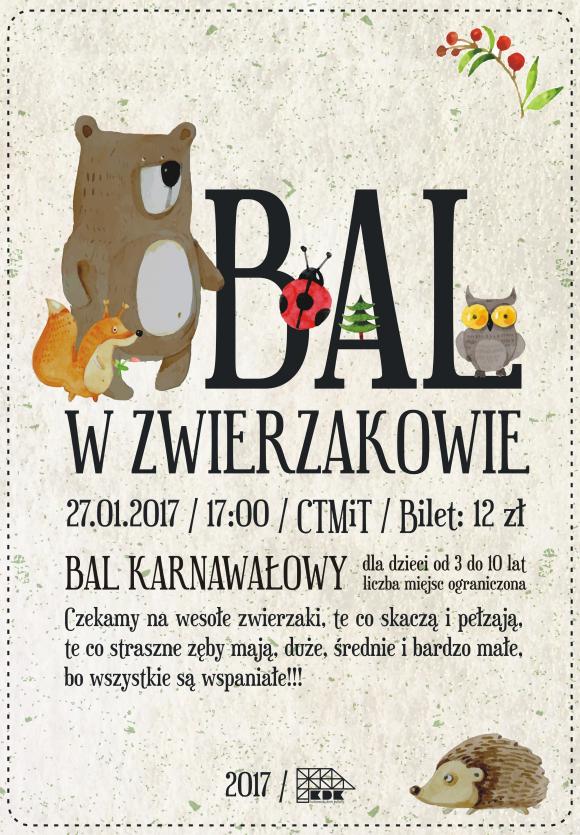 Bal dla dzieci w Zwierzakowie