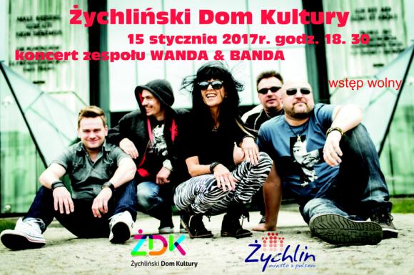 W  Żychlinie  koncert Wandy i Bandy