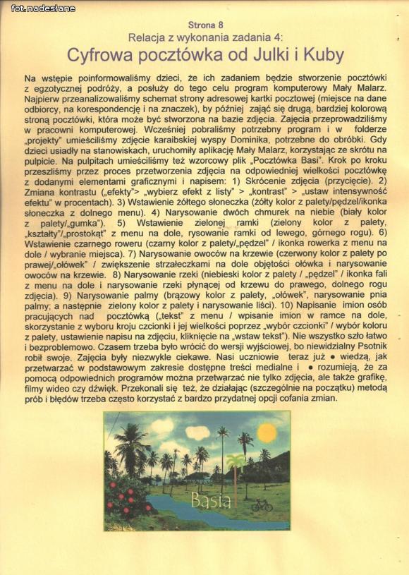 Świetlica w SP nr 6 kreatywnie korzysta z mediów