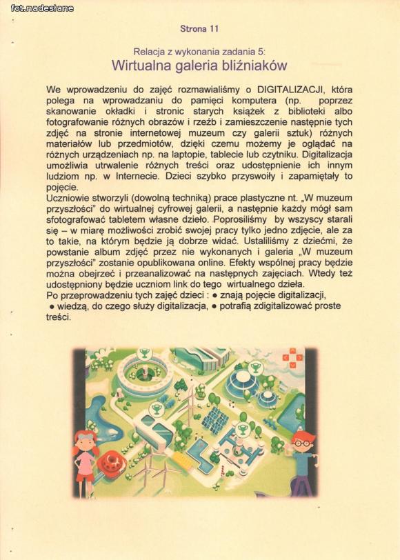 Świetlica w SP nr 6 kreatywnie korzysta z mediów