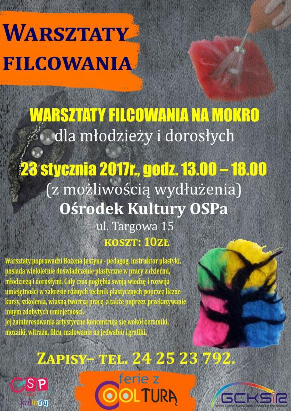 Ferie z Gminnym Centrum Kultury Sportu i Rekreacji w Krośniewicach
