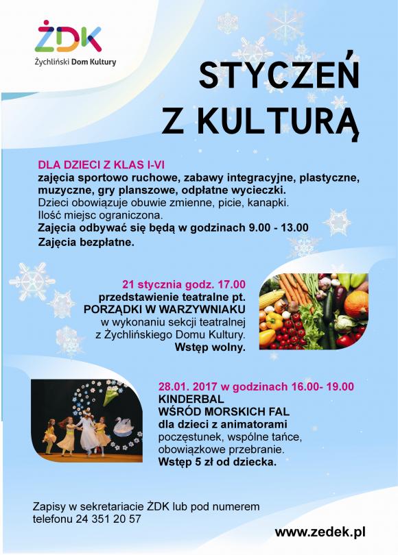 Ferie w Żychlińskim Domu Kultury