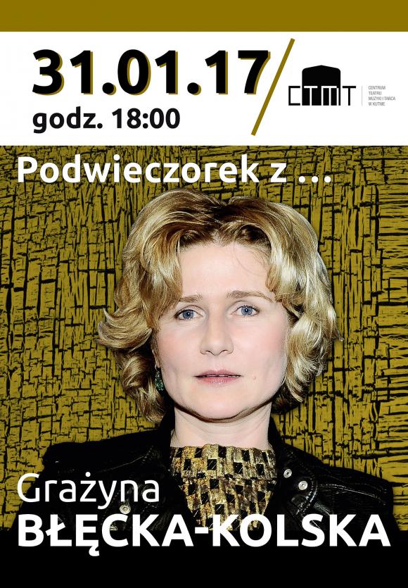  Grażyna Błęcka-Kolska spotka się z kutnowską publicznością