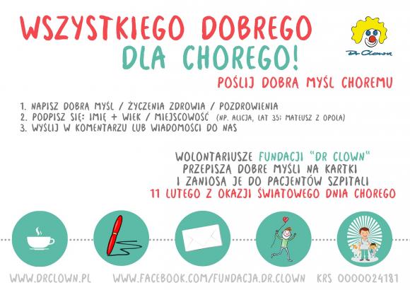 Wszystkiego dobrego dla chorego!