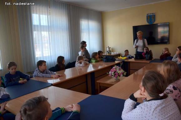 Ja- Młody Obywatel. Wizyta uczniów w Urzędzie Miasta Kutna