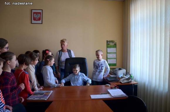 Ja- Młody Obywatel. Wizyta uczniów w Urzędzie Miasta Kutna