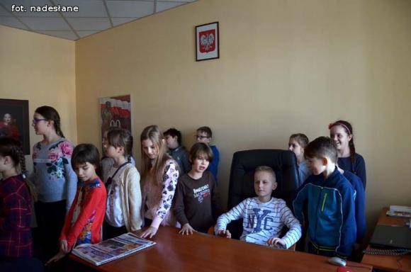 Ja- Młody Obywatel. Wizyta uczniów w Urzędzie Miasta Kutna