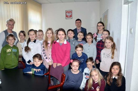 Ja- Młody Obywatel. Wizyta uczniów w Urzędzie Miasta Kutna