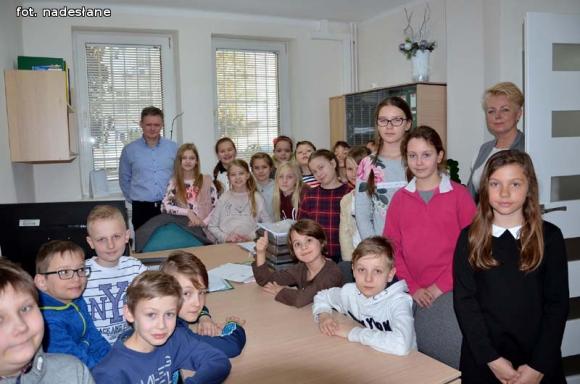 Ja- Młody Obywatel. Wizyta uczniów w Urzędzie Miasta Kutna