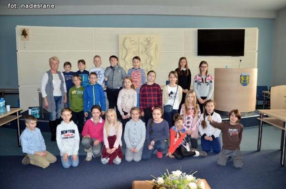 Ja- Młody Obywatel. Wizyta uczniów w Urzędzie Miasta Kutna