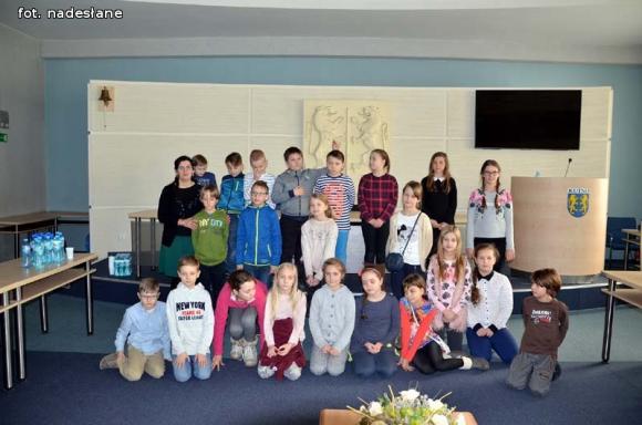 Ja- Młody Obywatel. Wizyta uczniów w Urzędzie Miasta Kutna