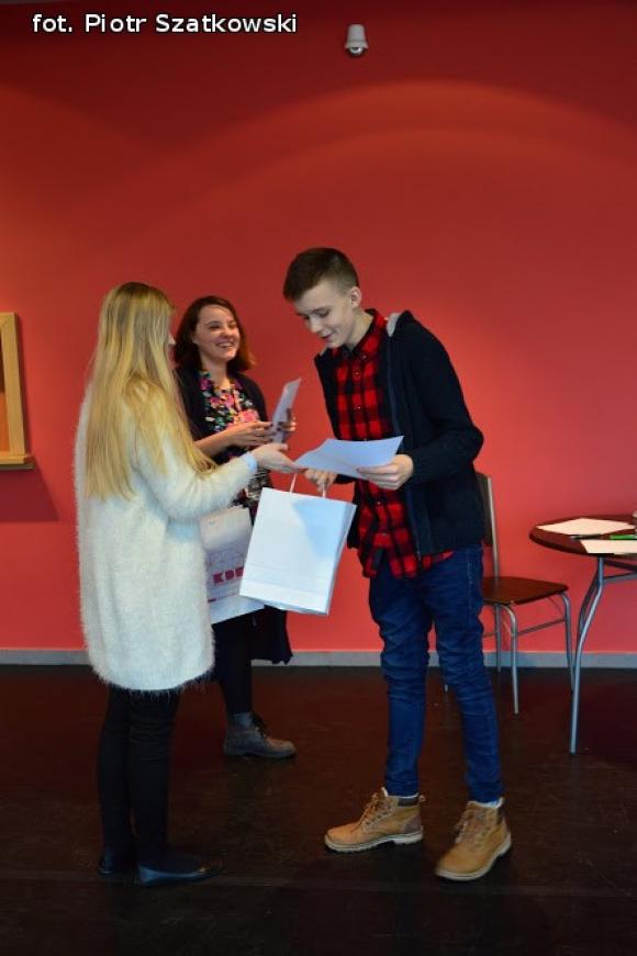 Laureaci Konkursu Recytatorskiego z Kotem