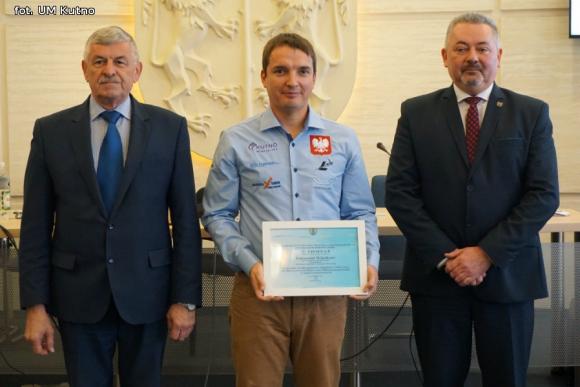 Prezydent Kutna przyznał nagrody za wysokie wyniki w sporcie