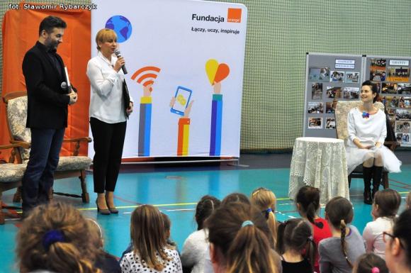 Niecodzienne spotkanie z Magdaleną Kumorek w Szkole Podstawowej nr 6