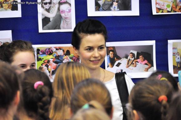 Niecodzienne spotkanie z Magdaleną Kumorek w Szkole Podstawowej nr 6