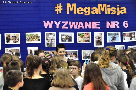 Niecodzienne spotkanie z Magdaleną Kumorek w Szkole Podstawowej nr 6