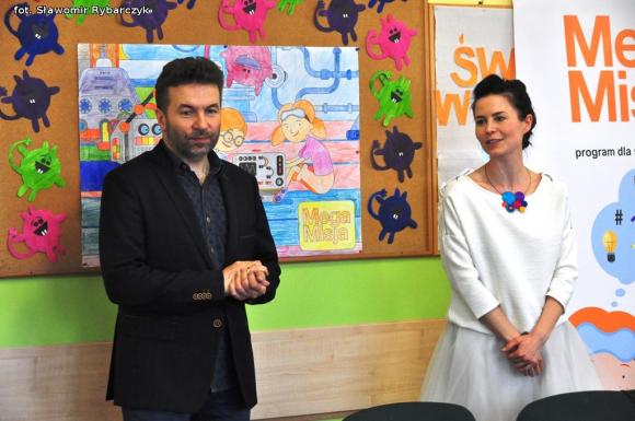 Niecodzienne spotkanie z Magdaleną Kumorek w Szkole Podstawowej nr 6